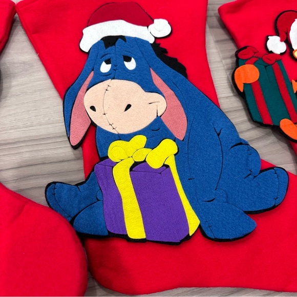 Vintage Y2K Winnie the Pooh Stocking Set - Picture 3 of 5